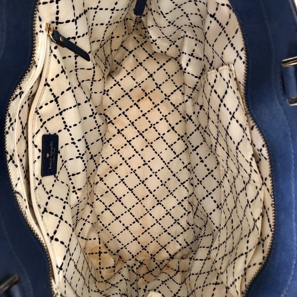 Blue Kate Spade Tote Bag - Picture 3 of 4